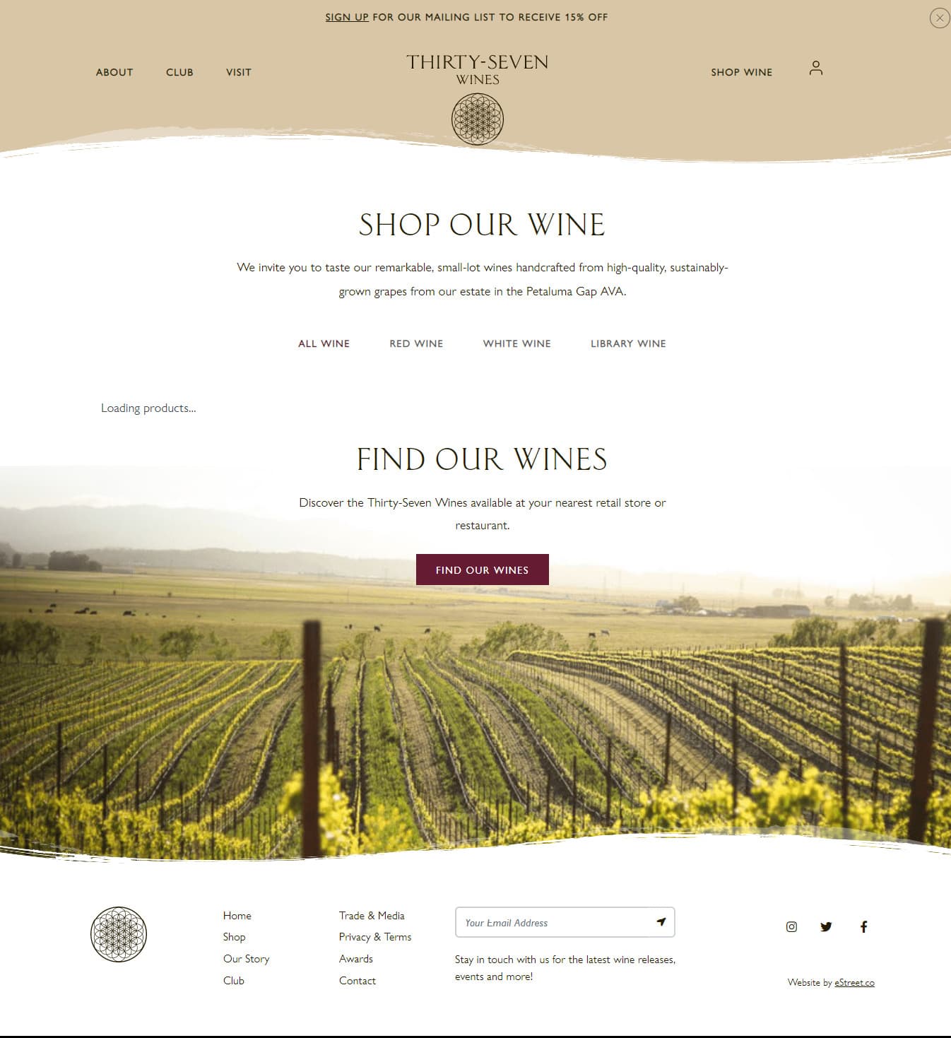 Thirty Seven Wine Shop Wine