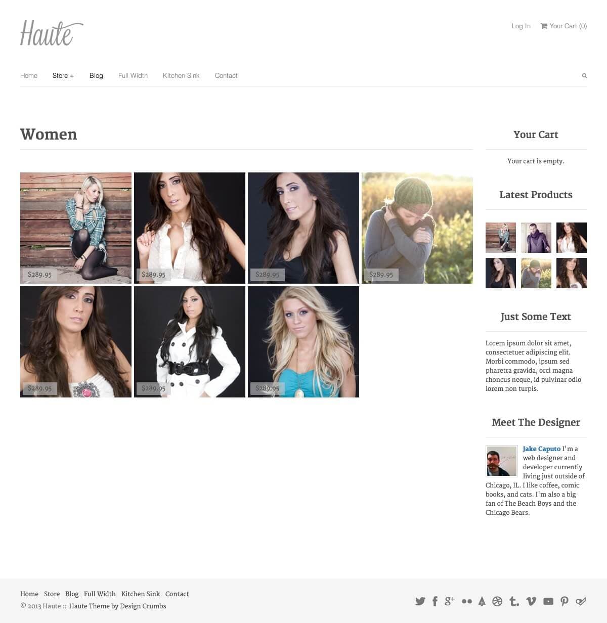 Haute Product Archeive