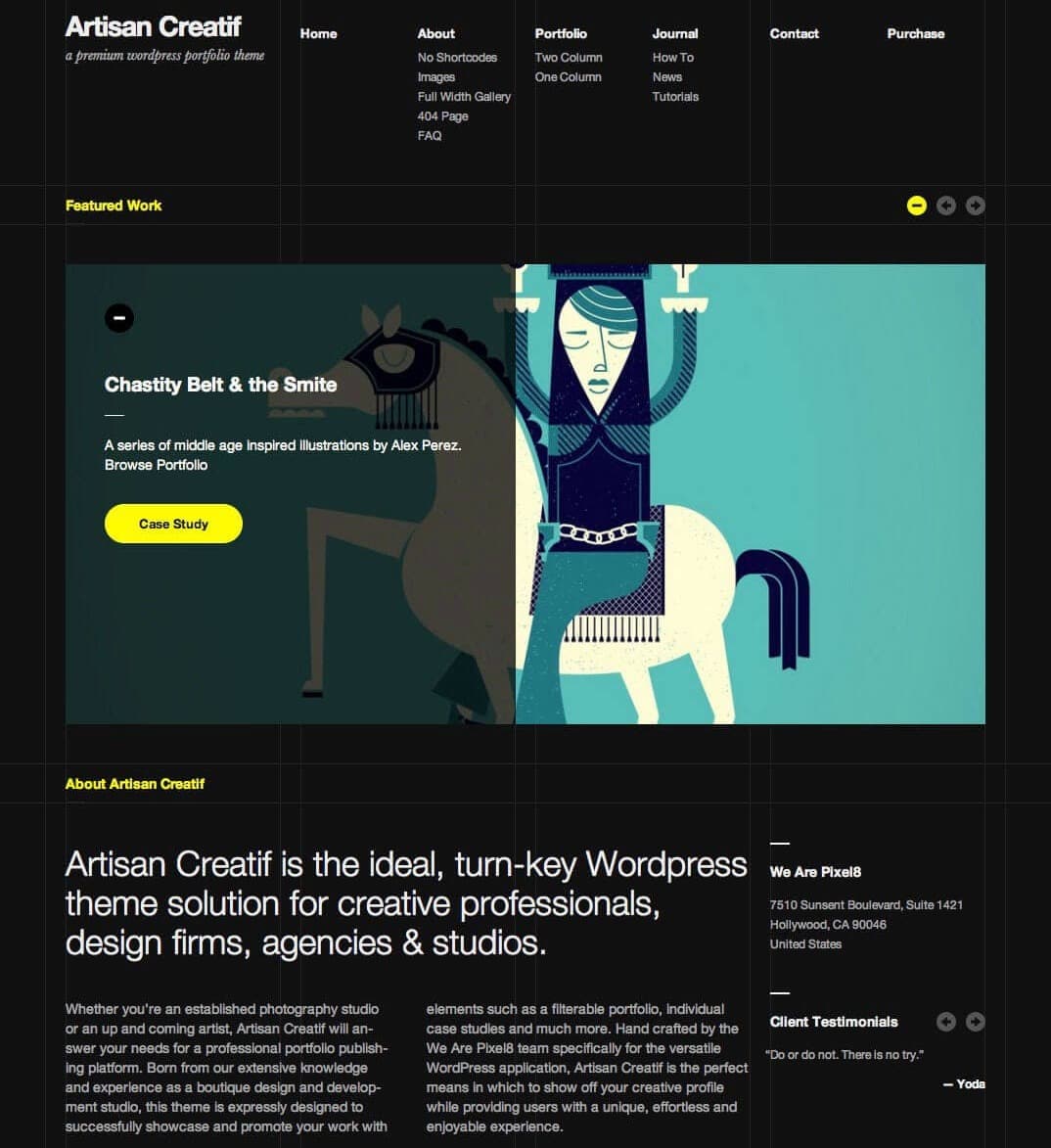 Artisan Creatif Home Dark