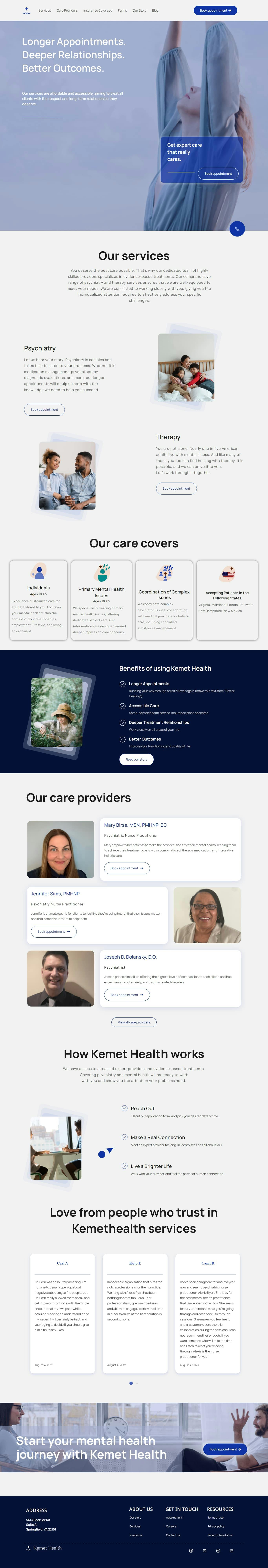 Kemet Health - Homepage