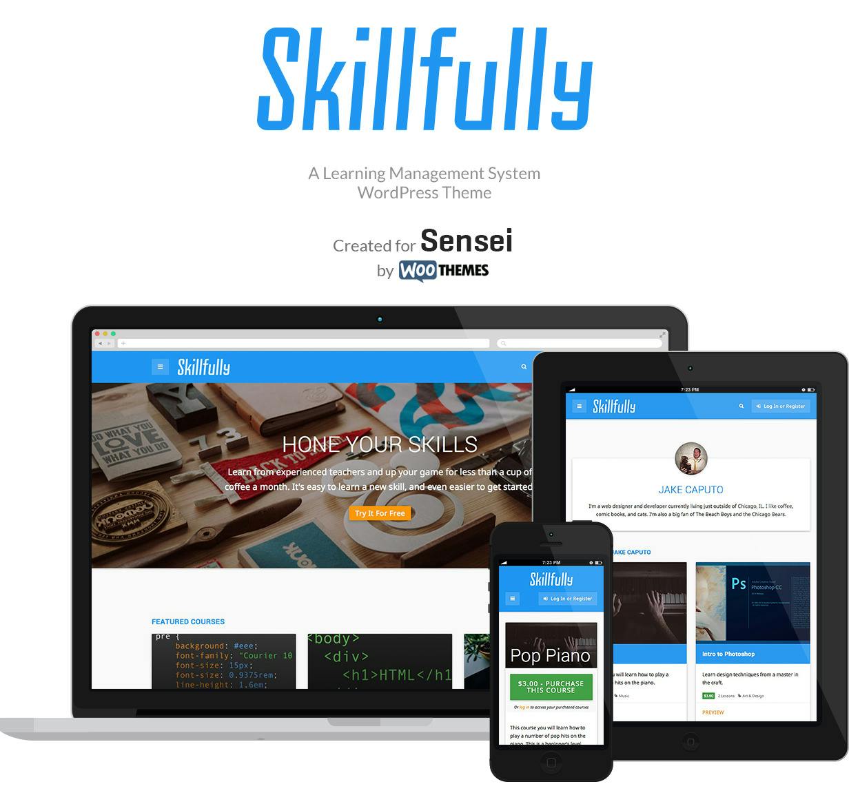 Skillfully Lms Wordpress Theme