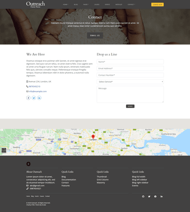 Outreach Contact Dropline