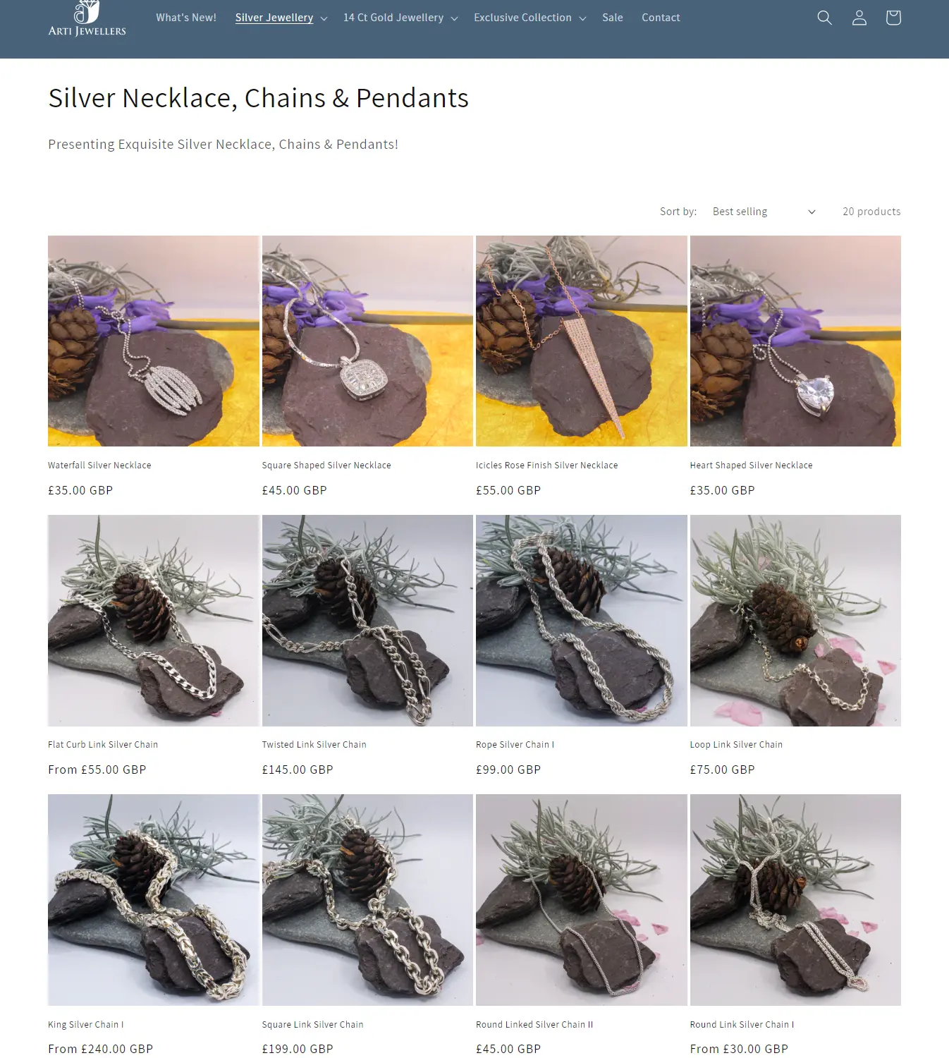 Arti Jewellers Silver