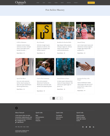 Outreach Post Masonary