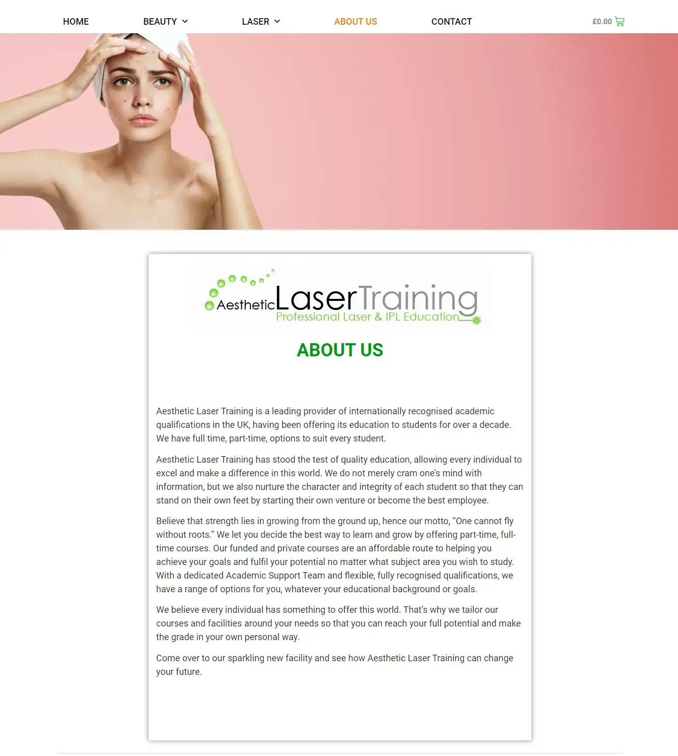 Asethetic Laser Training Aboutus