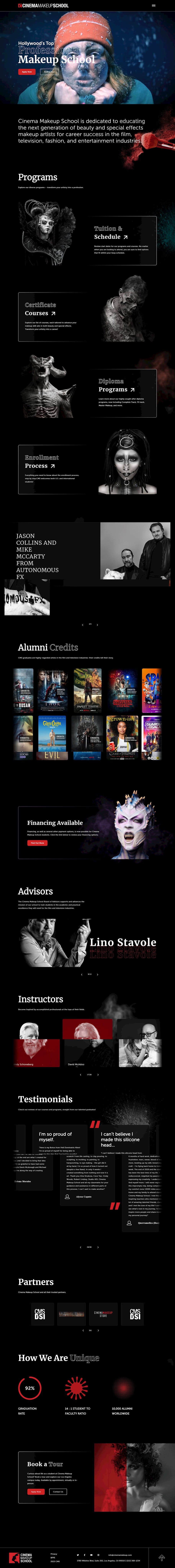 Cinemamakeup - Homepage