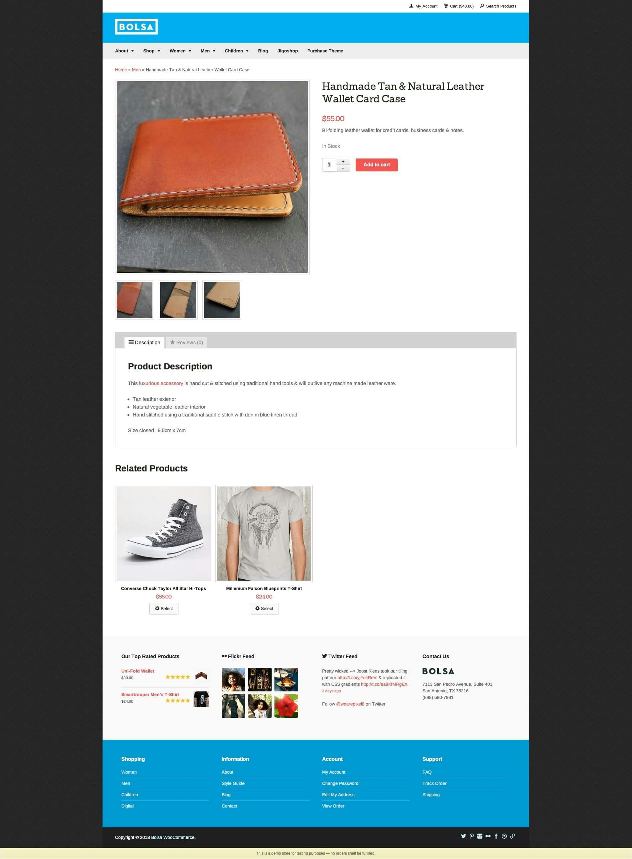 Woo Product Page