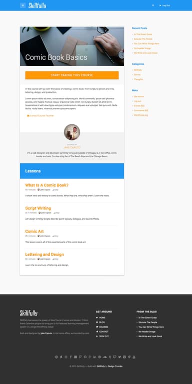 Skillfully Comic Book Basics