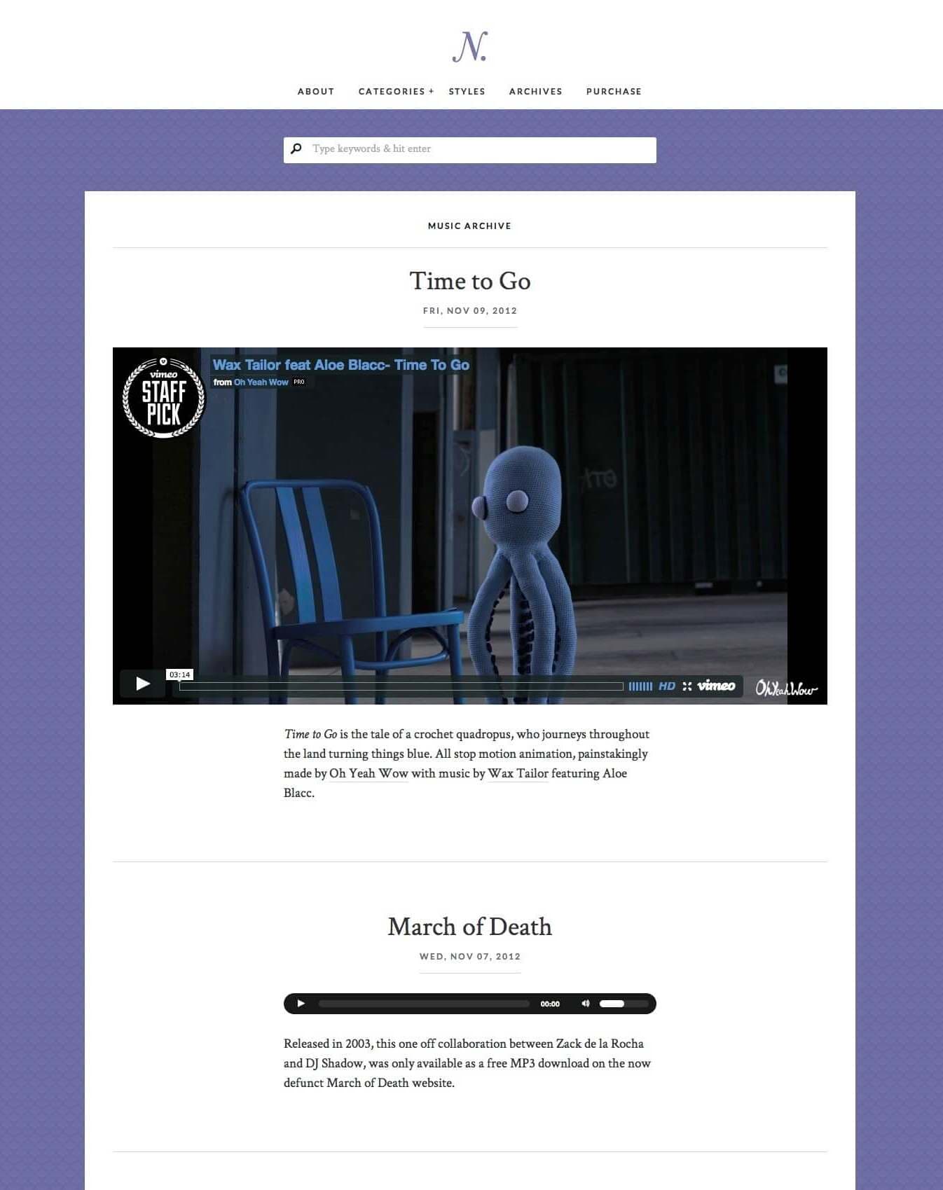 Notably Music Archive